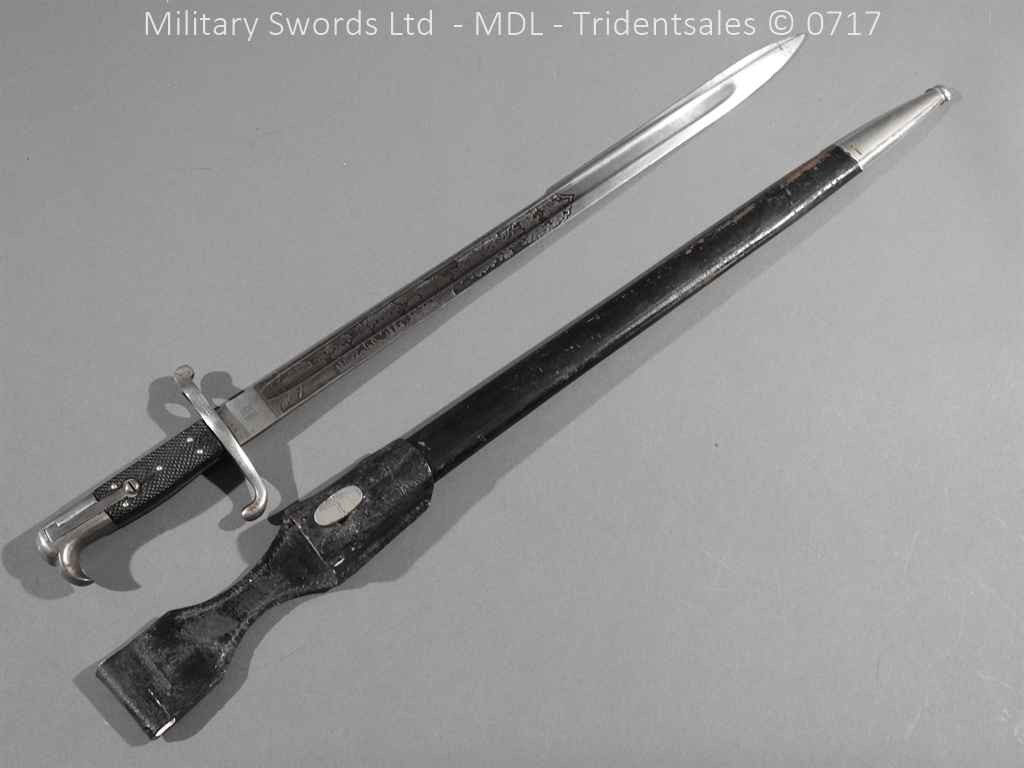 Hirschfanger 1871 Dress Presentation Bayonet