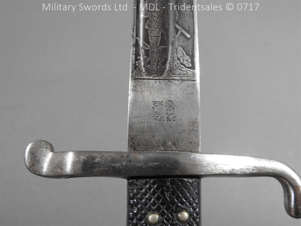 Hirschfanger 1871 Dress Presentation Bayonet - Image 21