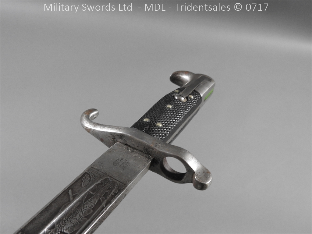 Hirschfanger 1871 Dress Presentation Bayonet - Image 11