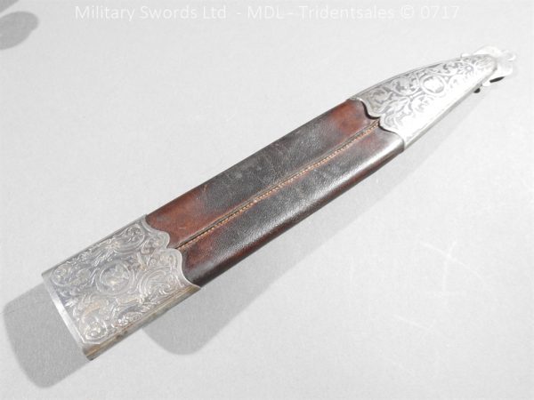 Spanish Blue and Gilt Hunting Plug Bayonet - Image 17