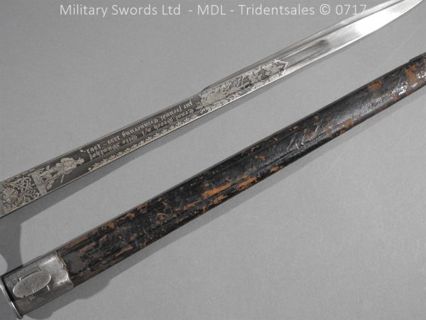 German Hirschfanger 1871 Presentation Bayonet - Image 31