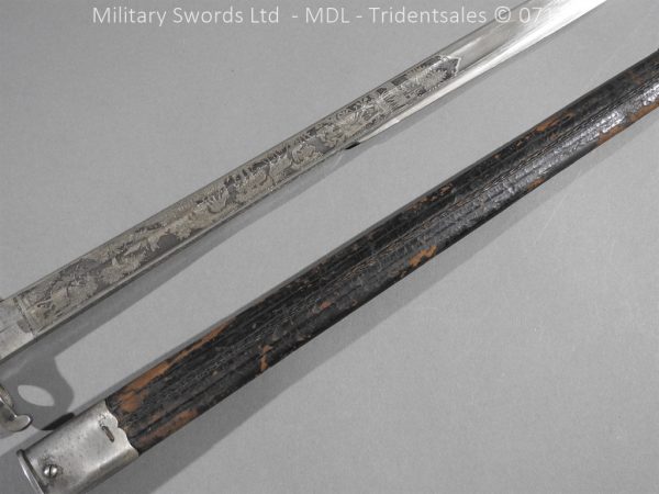 German Hirschfanger 1871 Presentation Bayonet - Image 27