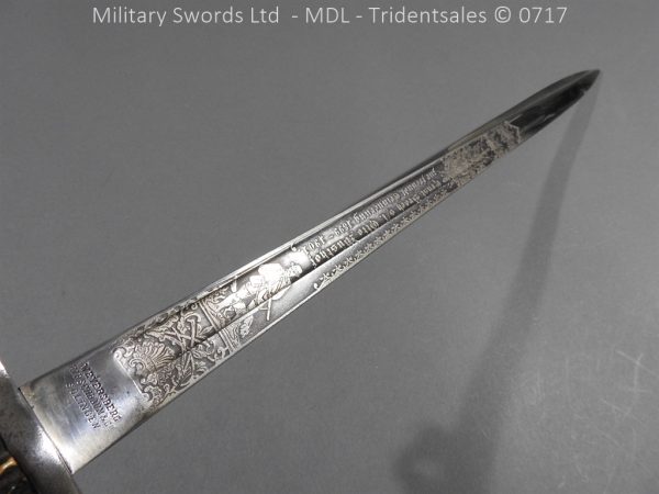 German Hirschfanger 1871 Presentation Bayonet - Image 23