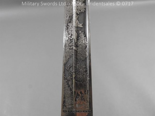 German Hirschfanger 1871 Presentation Bayonet - Image 15