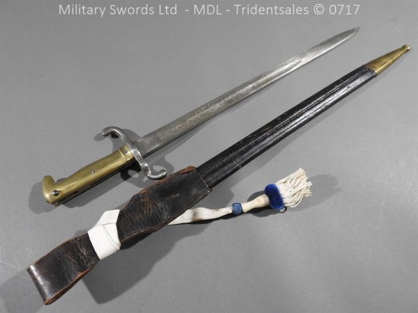 German Seitengewhr M1871 Engraved Bayonet - Image 24