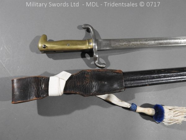 German Seitengewhr M1871 Engraved Bayonet - Image 23