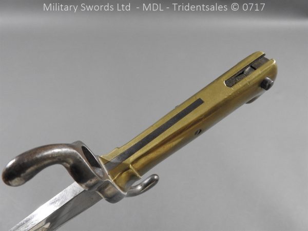 German Seitengewhr M1871 Engraved Bayonet - Image 5