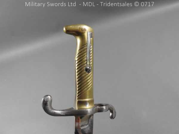 German Seitengewhr M1871 Engraved Bayonet - Image 4