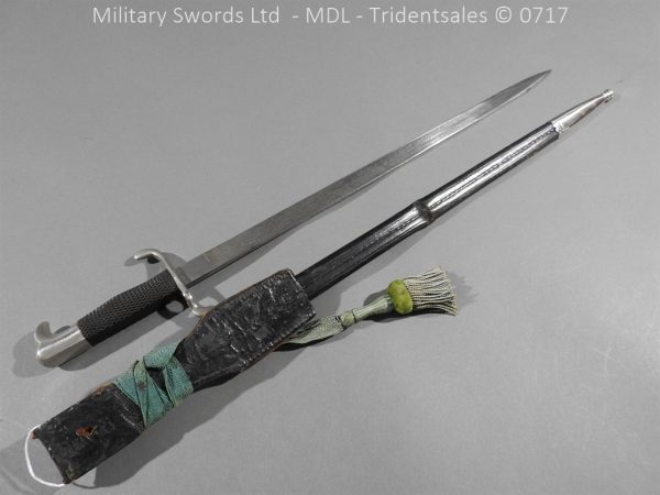 German Hirschfanger 1871 Presentation Bayonet - Image 25