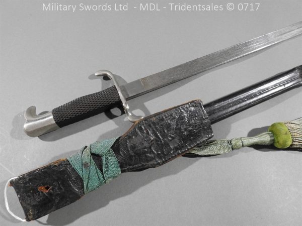 German Hirschfanger 1871 Presentation Bayonet - Image 24