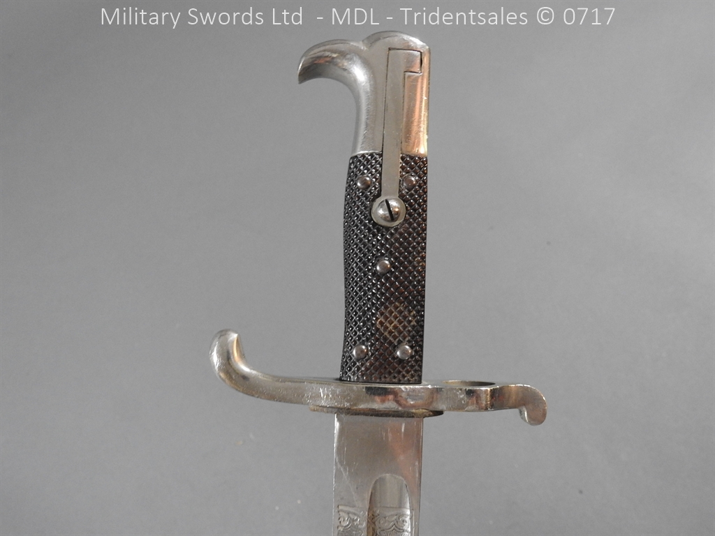German Hirschfanger 1871 Engraved Bayonet - Image 7