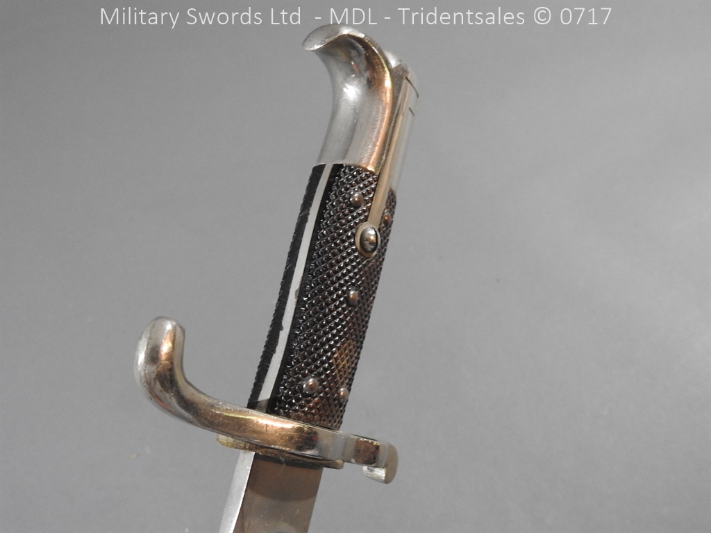 German Hirschfanger 1871 Engraved Bayonet - Image 6