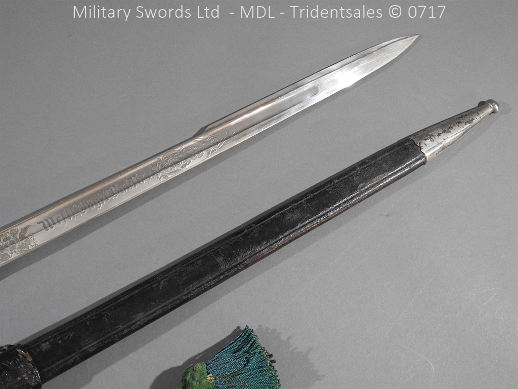 German Hirschfanger 1871 Engraved Bayonet - Image 31