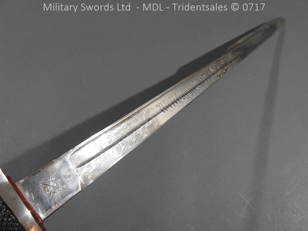 German Hirschfanger 1871 Engraved Bayonet - Image 20