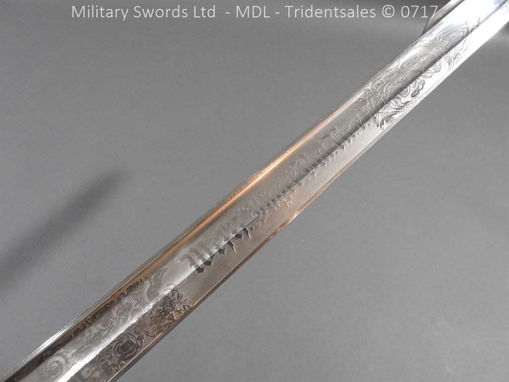 German Hirschfanger 1871 Engraved Bayonet - Image 17