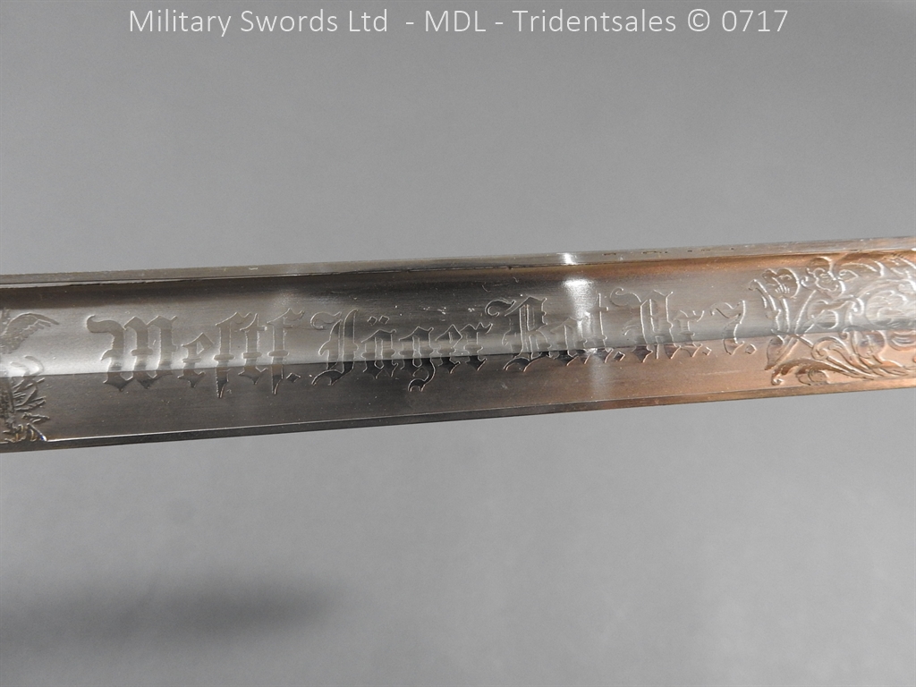 German Hirschfanger 1871 Engraved Bayonet - Image 16