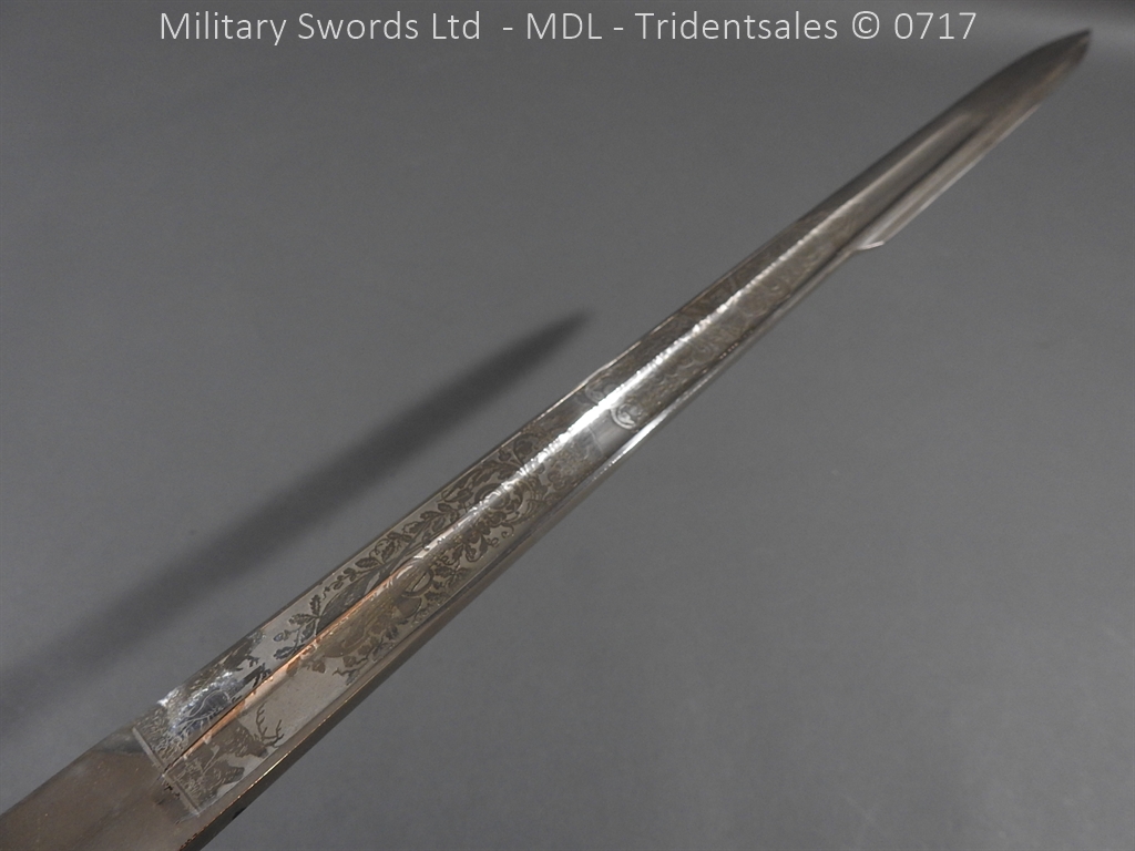 German Hirschfanger 1871 Engraved Bayonet - Image 14