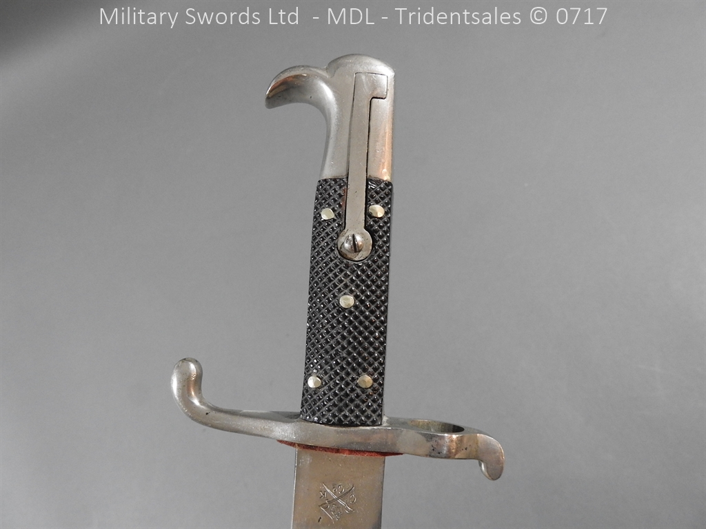German Hirschfanger 1871 Engraved Bayonet - Image 8