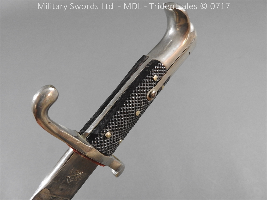 German Hirschfanger 1871 Engraved Bayonet - Image 7