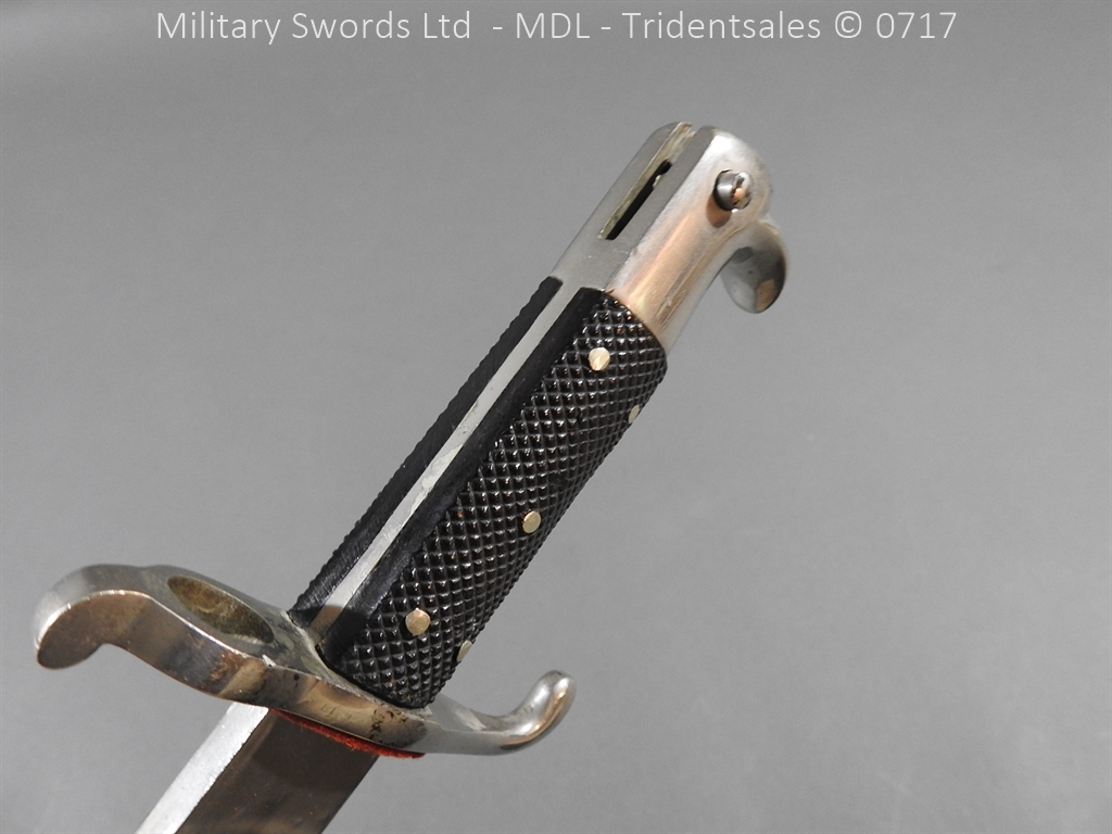 German Hirschfanger 1871 Engraved Bayonet - Image 5