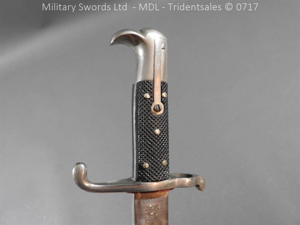 German Hirschfanger 1871 Engraved Bayonet - Image 4