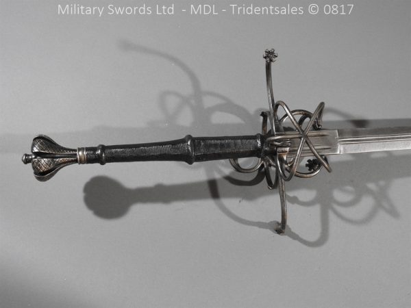 German 20c Hand and Half Broad Sword - Image 20