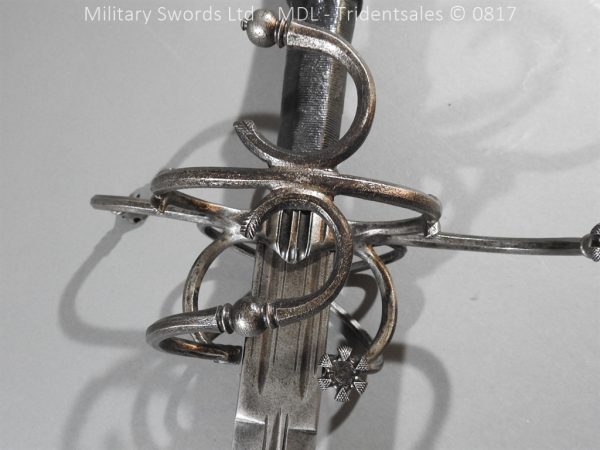 German 20c Hand and Half Broad Sword - Image 6