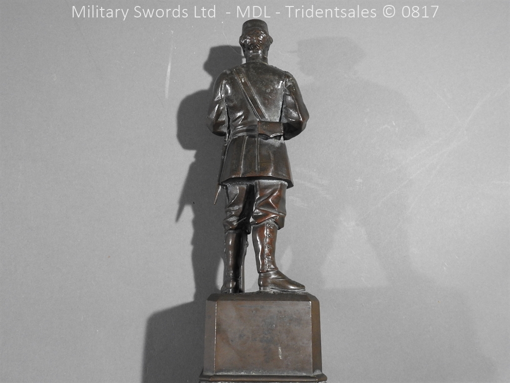 19th Battalion London Regiment Bronze Figure dated 1862 - Image 6