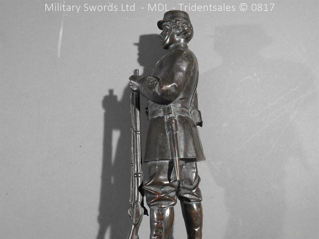 19th Battalion London Regiment Bronze Figure dated 1862 - Image 5