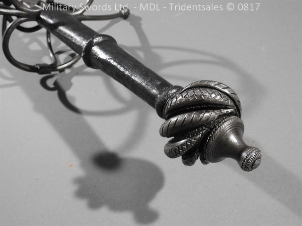 German Hand and Half Broad Sword 20c - Image 5