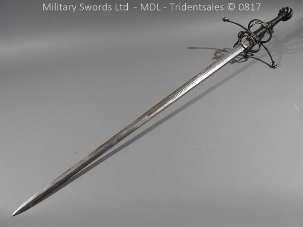 German Hand and Half Broad Sword 20c - Image 3