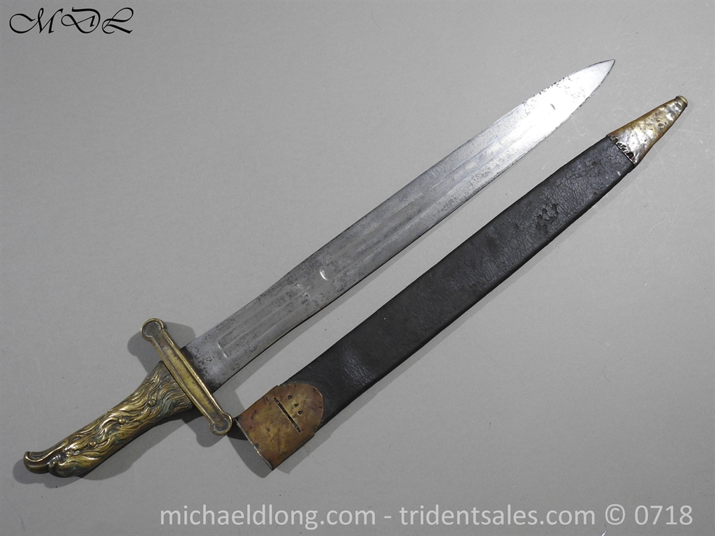 French 1771 Eagles-head Artillery Sidearm ( 2nd Pattern) - 40