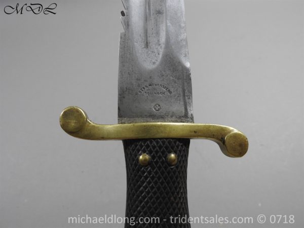 Swiss 1875 Pioneer’s Side Arm and Bayonet 1889/92 Pattern - 42 - Image 12