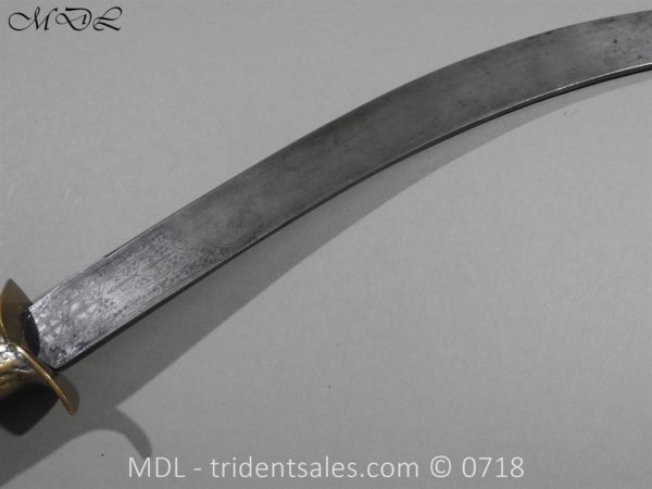 Indian short sword c1800’s - 70 - Image 9