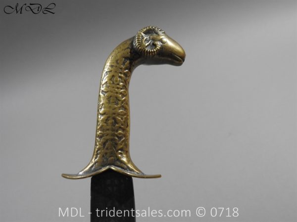 Indian short sword c1800’s - 70 - Image 7
