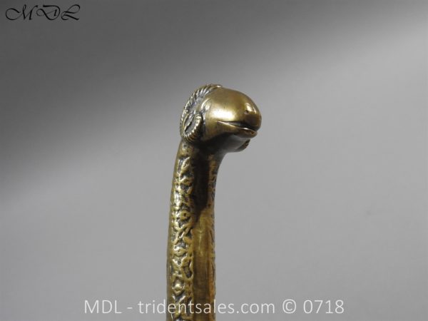 Indian short sword c1800’s - 70 - Image 6
