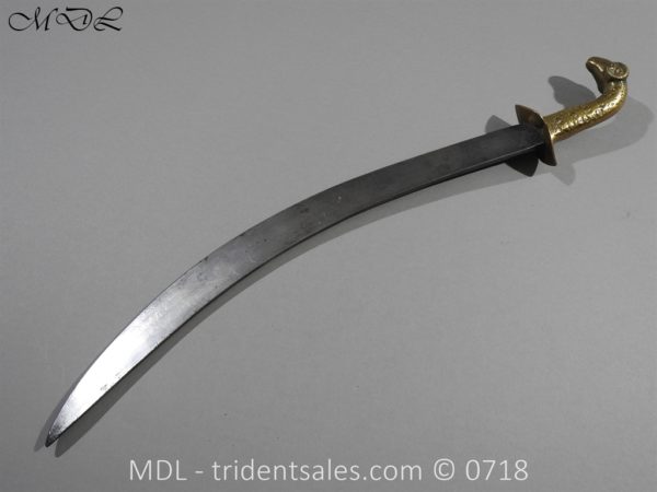 Indian short sword c1800’s - 70 - Image 3