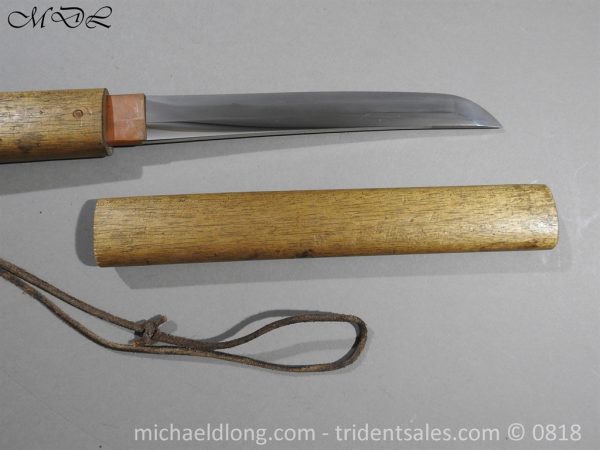 Japanese WW2 Kami Kazi Pilots Dagger - Image 6