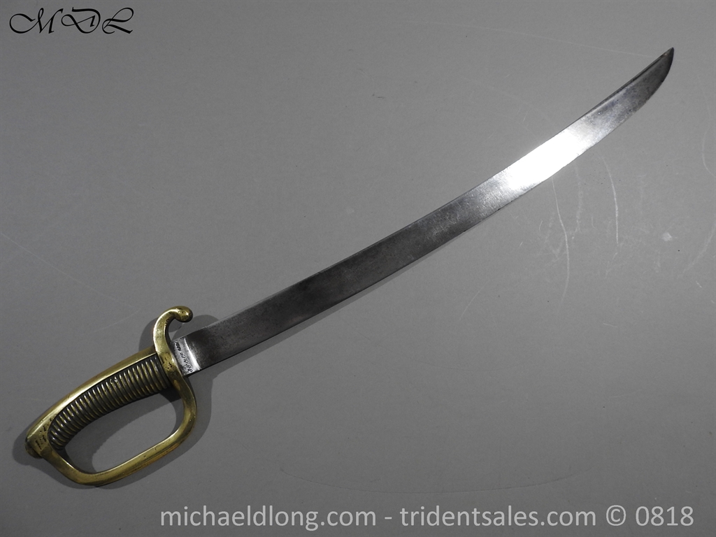 Danish Infantry Regiment Sabre Briquet 1831 - 85