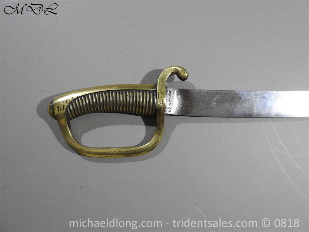 Danish Infantry Regiment Sabre Briquet 1831 - 85 - Image 2
