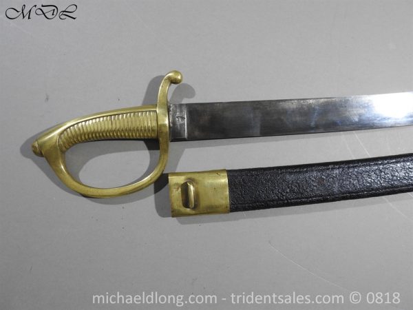 Swiss Cantonal Sabre Briquet c1820 - 86 - Image 13