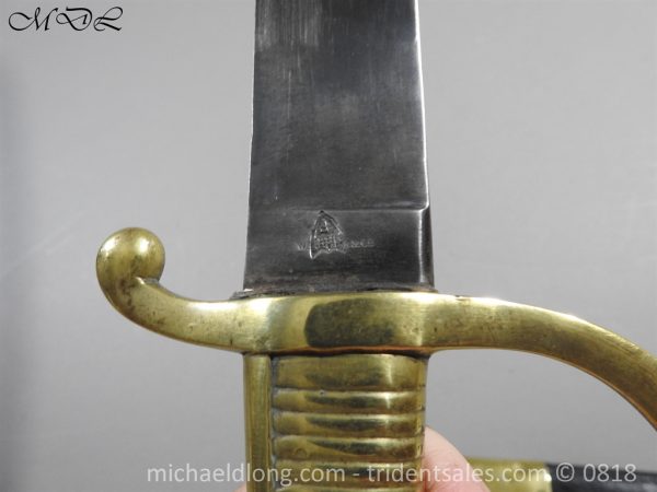 Swiss Cantonal Sabre Briquet c1820 - 86 - Image 7