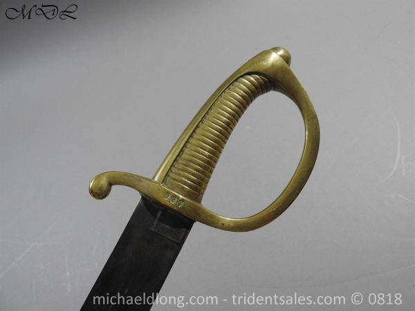Swiss Cantonal Sabre Briquet c1820 - 86 - Image 5