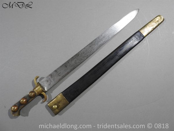 Swiss 18th cent Infantry Faschinenmesser - 49