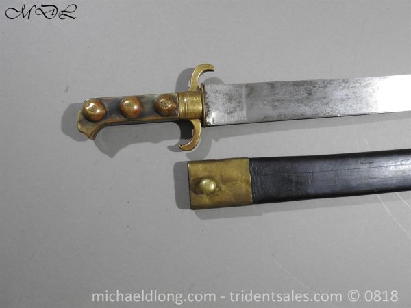 Swiss 18th cent Infantry Faschinenmesser - 49 - Image 2