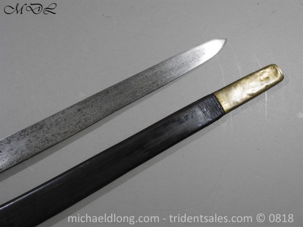 Swiss 18th cent Infantry Faschinenmesser - 49 - Image 12