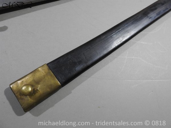 Swiss 18th cent Infantry Faschinenmesser - 49 - Image 8