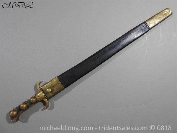 Swiss 18th cent Infantry Faschinenmesser - 49 - Image 3