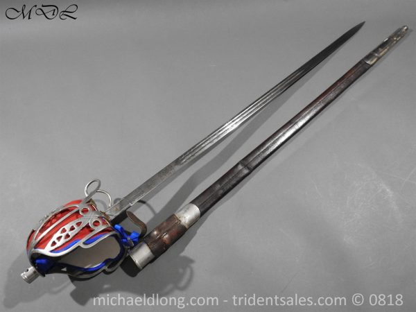 Royal Scots Guards Officer's Basket Hilt Sword - Image 30