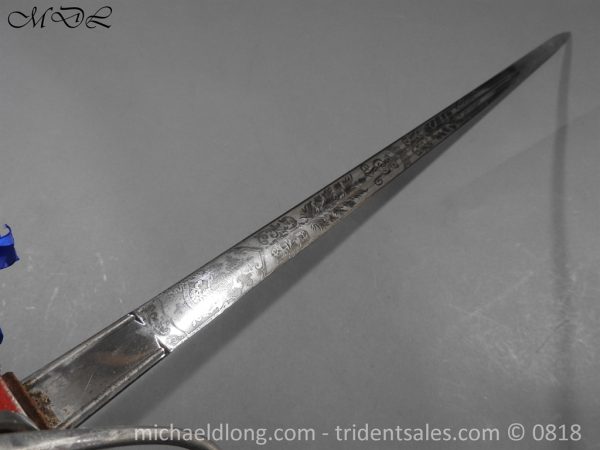 Royal Scots Guards Officer's Basket Hilt Sword - Image 24